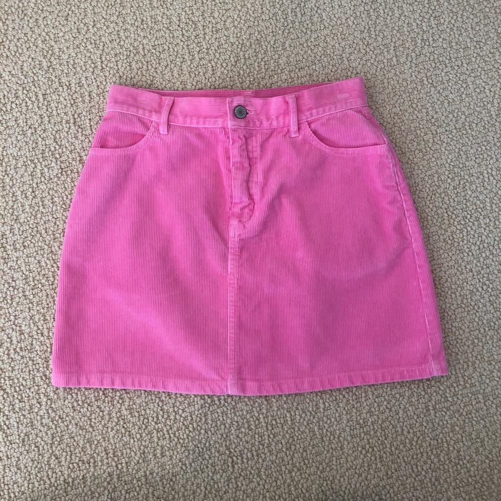 NWT Brandy Melville Pink Mini Skirt